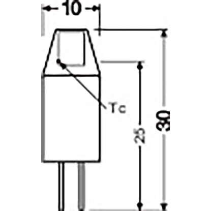 Osram LED-sijalka G4 1 W toplo bela 100 lm EEK: F 3 x 1 cm (V x Ø)