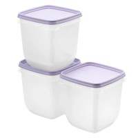 SmartStore Posodice za zamrzovanje Frost 1 l sivka 3 kosi