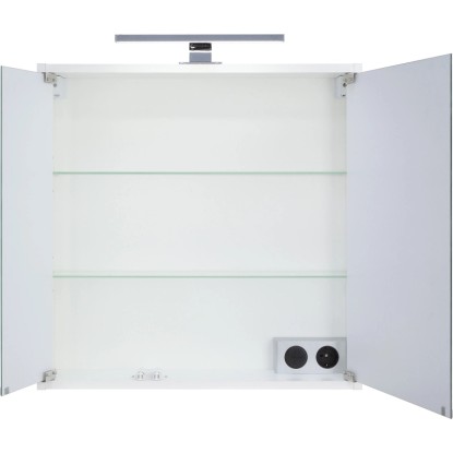 Omara z ogledalom Top I LED bela 60 cm FSC
