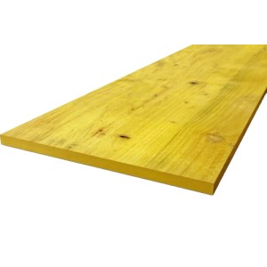 Gradbena opažna plošča 3-slojna 2.000 mm x 500 mm x 27 mm rumena