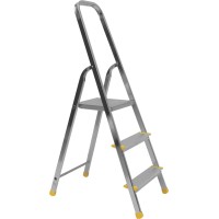 Alve Enostranska aluminijasta lestev 3 stopnice do 150 kg