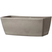 Deroma Cvetlično korito Garda 16 cm x 42 cm x 18 cm grafit
