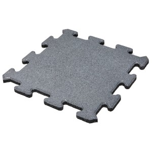 MAX3 Gumijasta ploščica Puzzle 500 mm x 500 mm x 25 mm siva