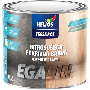 Tessarol Hitrosušeča pokrivna barva bela 200 ml