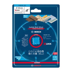 Bosch Expert Rezalna plošča Bosch Expert Carbide Multi Wheel Ø 125 mm X-Lock