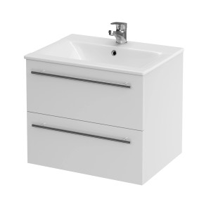 Cersanit Komplet Gracja omarica z umivalnikom 51,6 cm x 50 cm x 39,5 cm bela