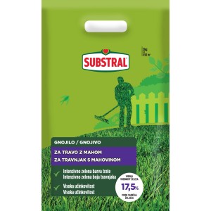 Substral Gnojilo za travo z mahom 17,5 % železa 3 kg