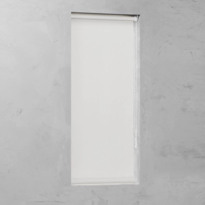 Cocoon Dnevna rolo zavesa 25 mm bela 100 cm x 190 cm