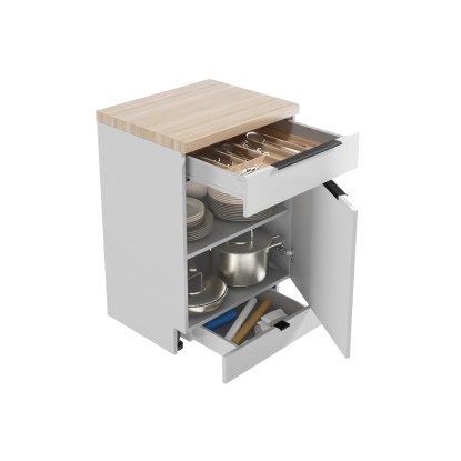 Kuhinjski set Belluno 200 cm bel