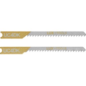 LUX-TOOLS Listi za vbodno žago za les in plastiko U-držalo 75 mm 5 kosov