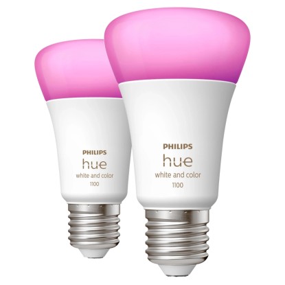Philips Hue Dvojno pakiranje White & Color Ambiance E27 2 x 800 lm 9 W