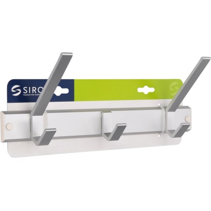 Siro Letvica s kljukicami 1674 kovina aluminij dolžina 320 mm