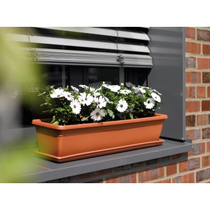 Ebertsankey Korito za rože Mediterran z namakalnim sistemom 60 cm Antracit