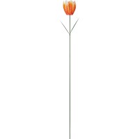 Vrtna palica potunika železo oranžna 95 cm x Ø 8 cm