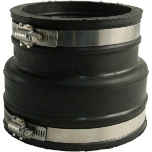 Marley Prehodna cevna spojka HT Termoplastični elastomer DN 110-125/144-160