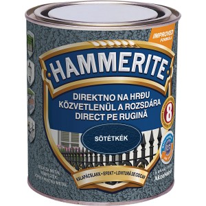 Hammerite Efekt lak za kovino Hammered temno modra 750 ml