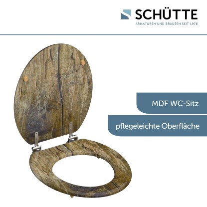 WC-deska Eisl Solid Wood, leseno jedro