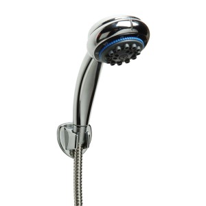 Schütte Ročna prha Vital krom s stenskim nosilcem