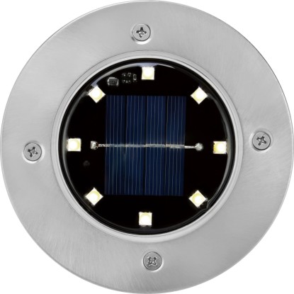 Solarna talna LED-svetilka Faenza Ø 11,5 cm x 13,5 cm 3 kosi