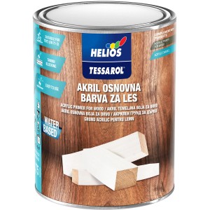 Tessarol Akrilna osnovna barva za les bela 750 ml
