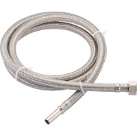 LUX-TOOLS Prilagodljiva podaljšana cev za armature 14,9 mm (G 3/8) x 10 mm x 150