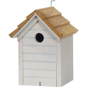 Valilnica s streho FSC® svetlo siva-rjava