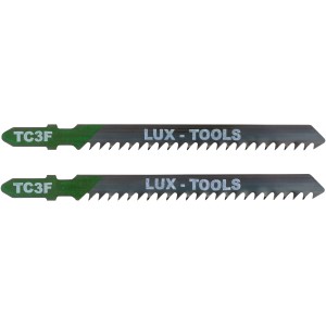LUX-TOOLS Listi za vbodno žago Les T-držalo 75 mm 2 kosa