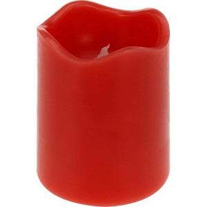 LED sveča 9 cm rdeča