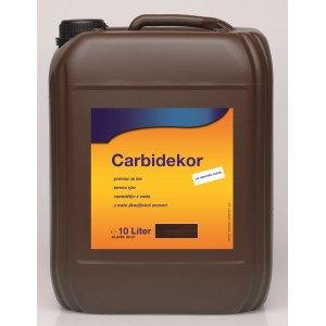 Barvilo za les Carbidekor 10 l temno rjava