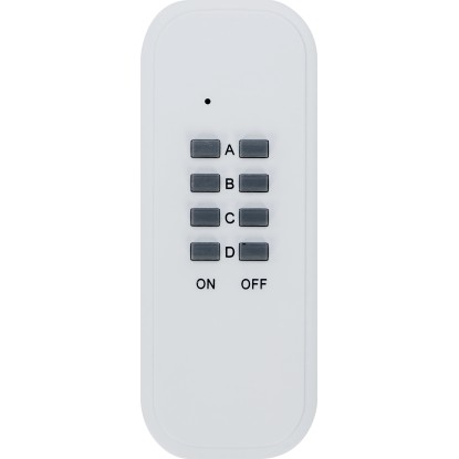 Komplet radijskih stikal 2-delni Bele barve