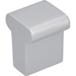 Siro Pohištveni gumb 1500 kovinski barva aluminija 16 mm x 16 mm x 20 mm