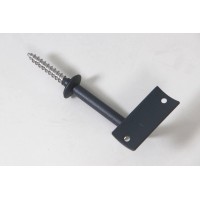 Vijaki za ograjni držaj barve antracita za ograje Ø 40 mm