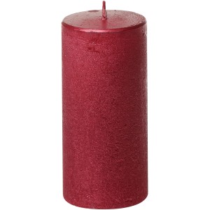 Steinhart Debela sveča rustikalna sijajna Ø 58 mm x 120 mm rubina