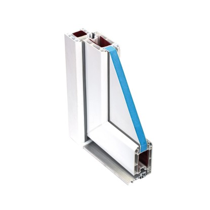 PVC stranska vhodna vrata K 301 bela 98 cm x 198 cm desno
