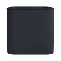 Florus Cvetlični lonec Jive kvadrat 39 cm x 39 cm siva