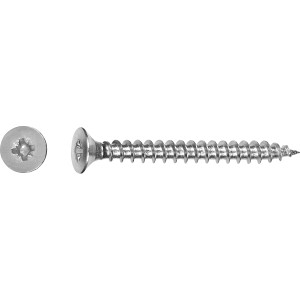 LUX-TOOLS Univerzalni vijak z ravno ugreznjeno glava utor TX Ø 4,5 mm x 60 mm 10