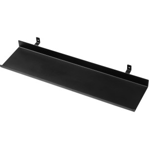 DenPanels Regal črni za akustično ploščo 40 cm z vijaki