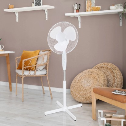 Stoječi ventilator bel Ø 40 cm x 120 cm