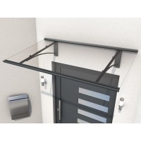 Gutta Nadstrešek za vhod PT/GR antracit 160 cm x 90 cm x 27 cm