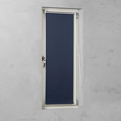 Cocoon Easy Fix Zatemnilna rolo zavesa temno modra 60 cm x 150 cm