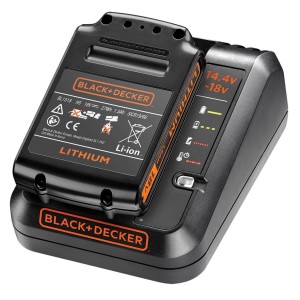 Black+Decker Osnovni komplet hitrega polnilnika BDC1A15