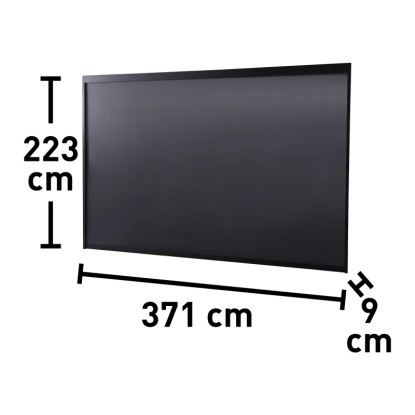 Rolo zavesa za pergolo Carinda aluminij antracit 223 cm x 371 cm x 9 cm