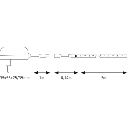 Paulmann SimpLED Motion Set 5 m 10 W