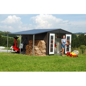 Biohort Stranski nadstrešek za GH Europa Velikost 6/7 Temno siva kovinska