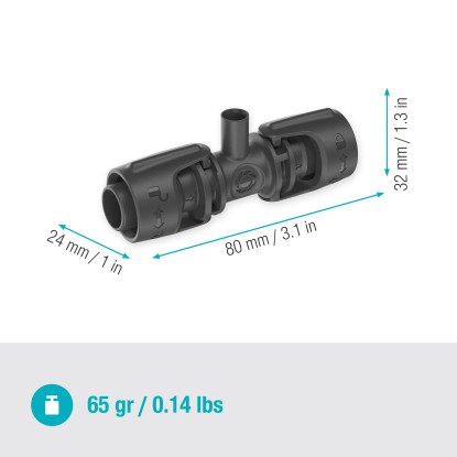 Gardena T-kos za stabilno pritrditev pršnih šob 5 kos