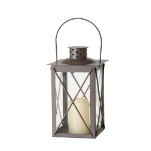 Boltze Laterna Farol majhna 20 cm x 12 cm x 12 cm rjava