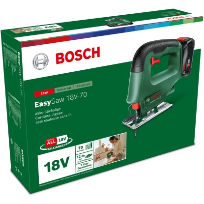 Bosch Akumulatorska vbodna žaga EasySaw 18V-70 komplet