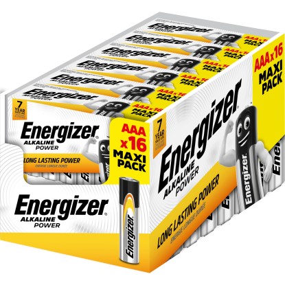 Energizer baterija Alkaline Power Micro AAA 16 kosov Papirnata škatla
