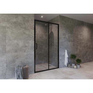 Aquaart Tu&scaron; vrata Linz Wall Black Trs 100 - 103 cm x 199 cm