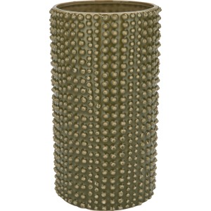 Vaza Dark Wonder 25 cm x Ø 14 cm zelena